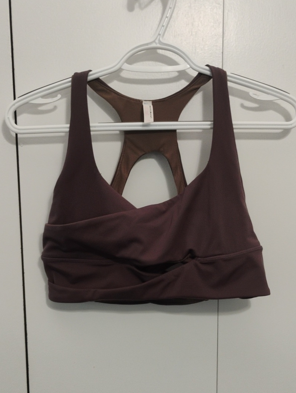 FP Movement by Free People Mauve Plum Racerback Sports Bra